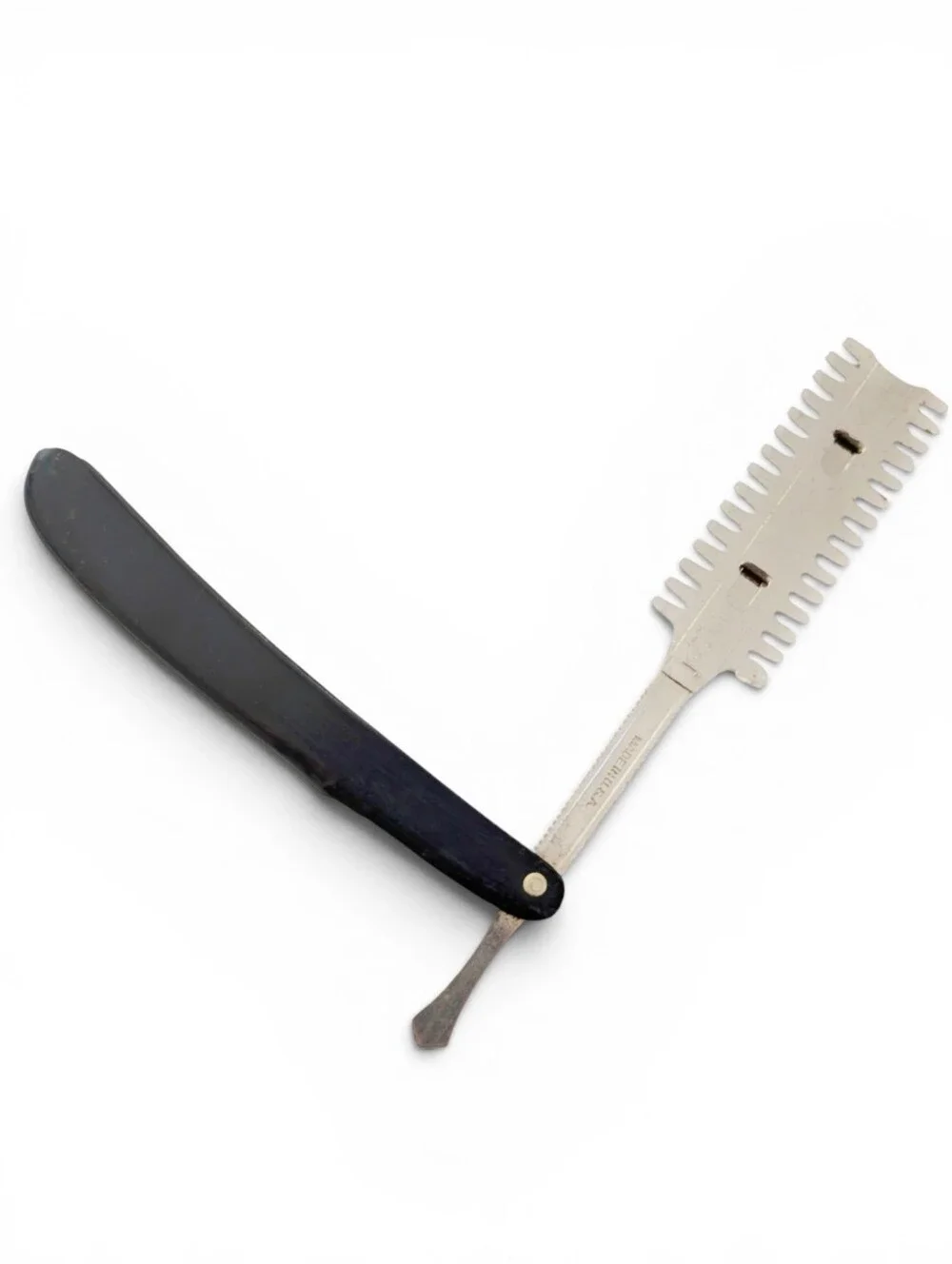 VINTAGE Thinning Scissors Razor Set Haircut Styling Barber Tools